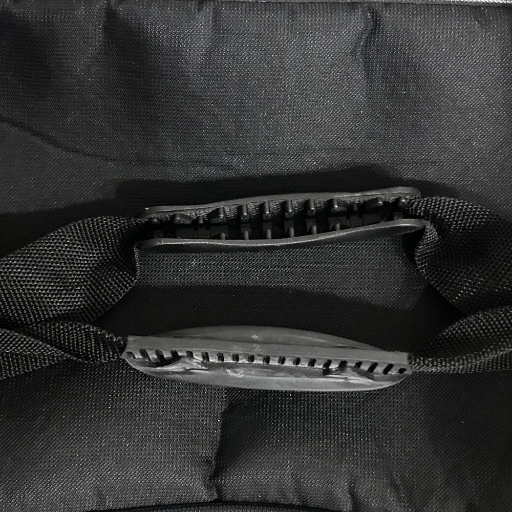 Nike Golf Duffel Bag Black Travel Gym Bag Foundation Fighting Blindness Logo